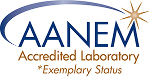 AANEM Accredited Laboratory logo